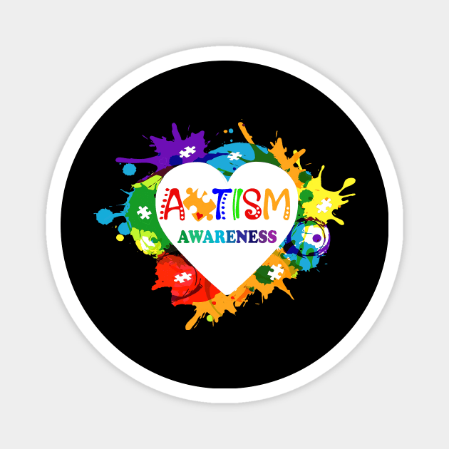 Autism Awareness Magnet by Rumsa